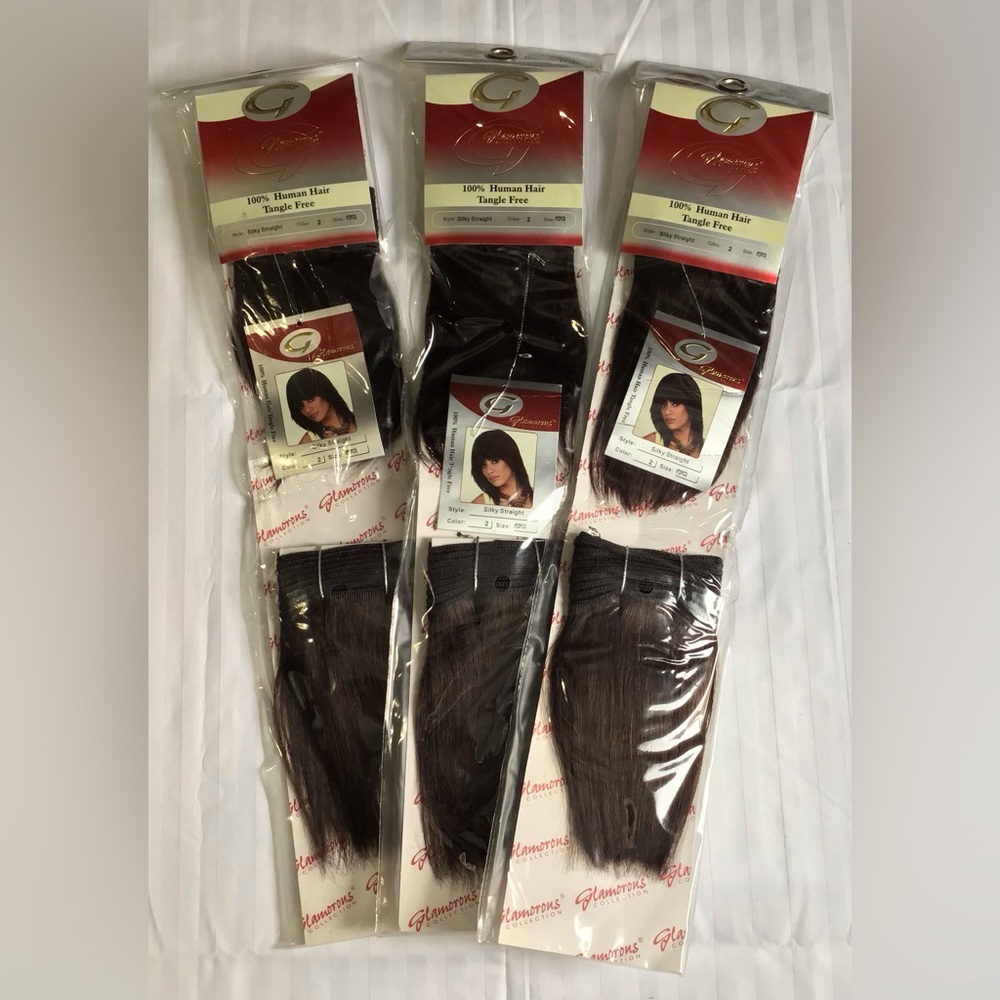Glamorous Hair Extensions - Dark Brown